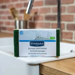 Clearance Éponges grattantes pour surfaces peu fragiles (x6)