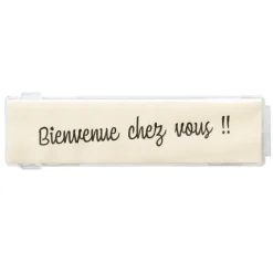 Hot RENZ Porte-nom normalisé à encliqueter pour boîtes aux lettres
