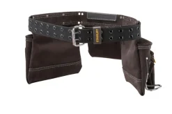 Best STANLEY Porte outils cuir double ceinture
