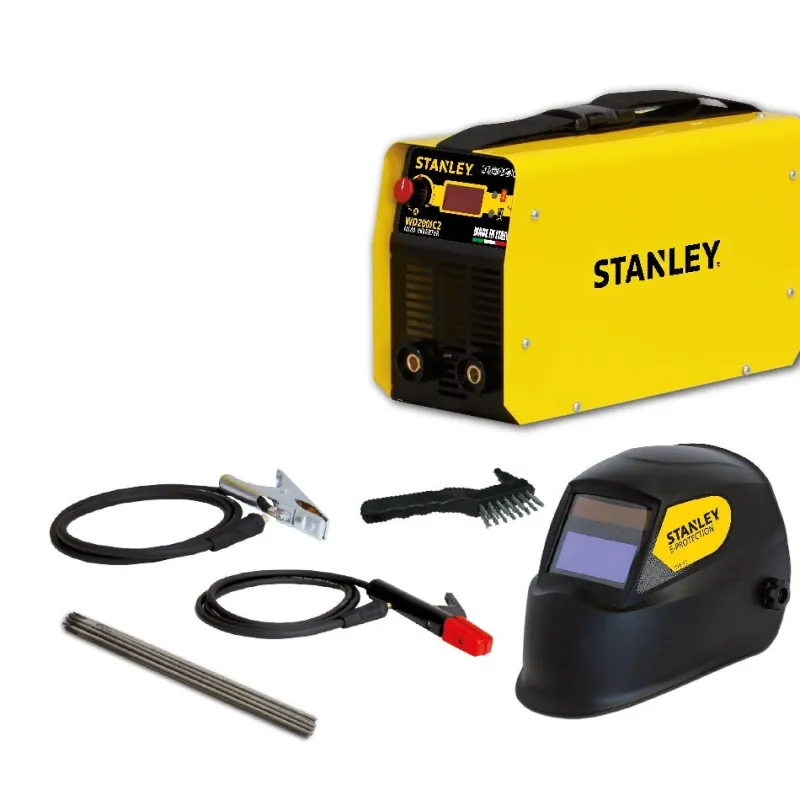 Sale STANLEY Poste à souder 200 A + Kit complet