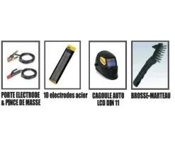 Sale STANLEY Poste à souder 200 A + Kit complet