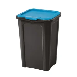 New Poubelle de recyclage Cover Line 45L couvercle bleu