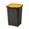 Clearance Poubelle de recyclage Cover Line 45L couvercle jaune