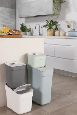 Best CURVER Poubelle de tri Ready to collect 30L bleue