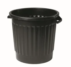 Best EDA Poubelle sans couvercle 80L Ø54,5 cm noire