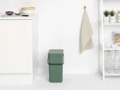 Clearance Poubelle Sort&Go 16L vert foncé