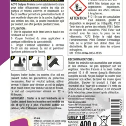 Online ACTO Poudre pour nids de guêpes et frelons enterrés 400g