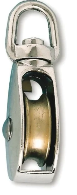 Best CHAPUIS Poulie 1 galet Ø32 mm émerillon pivotant