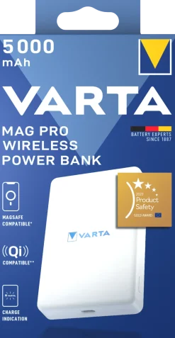 Outlet VARTA Power Bank 5000 mAh Mag Pro Wireless