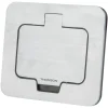 Sale Prise 16A 2 pôles + terre aluminium brossé IP55 Thomson