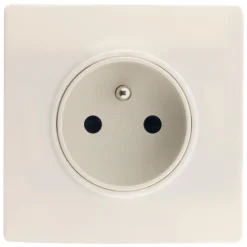 ZENITECH Prise 16A 2 pôles + terre diwone blanc