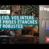 Outlet LEGRAND Prise de courant avec terre étanche à volet Plexo 16A 250V