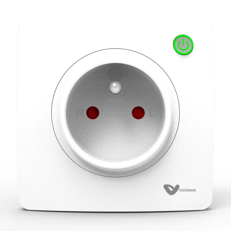 Clearance VOLTMAN Prise encastrable WI-FI Simpl-e blanc