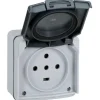 Best Prise étanche 3P+T+N 20A Plexo complet IP55 gris