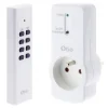 Outlet ZENITECH Prise télécommandée + télécommande blanc