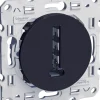 Outlet SCHNEIDER Prise téléphone en T anthracite Odace