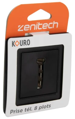 Outlet ZENITECH Prise téléphonique 8 plots kouro