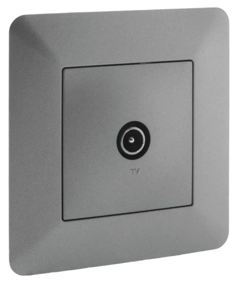 Hot ZENITECH Prise TV Ø9.52mm mâle artezo titanium