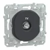 Clearance SCHNEIDER Prise TV Ovalis anthracite