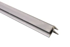 Profil d'angle gris aluminium L.122 cm