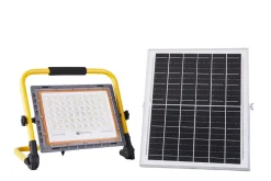 Sale Projecteur de chantier 200W avec panneau solaire