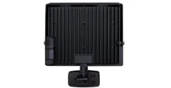 Outlet TIBELEC Projecteur extérieur LED noir IP54 avec détecteur