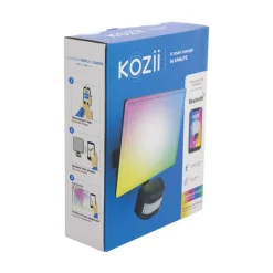 New Projecteur LED IP44 connecté Kozii avec détecteur RVB/blanc