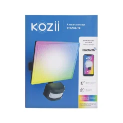 New Projecteur LED IP44 connecté Kozii avec détecteur RVB/blanc
