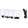 Best TIBELEC Projecteur LED 30W/2500lm full screen noir avec détecteur