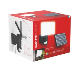 Best XANLITE Projecteur mural solaire LED IP44 à détection 1000lm