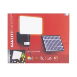 Best XANLITE Projecteur mural solaire LED IP44 à détection 1000lm