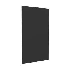 New Protection murale Unie verticale acier noir givré 81x120 cm