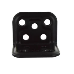 New Équerre d'angle 90° d'assemblage noir mat 30x40x30mm (x1)
