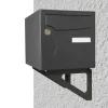 Sale RENZ Équerre de fixation murale (x2) gris anthracite