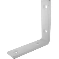 Sale Équerre de renfort acier blanc 18x70x70x4mm