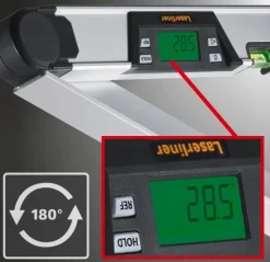Clearance LASERLINER Équerre digitale ArcoMaster 40