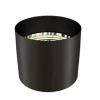 Discount Raccord anti-bistre "augmentation" noir mat Ø120-125mm