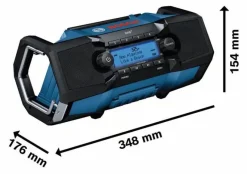 Best BOSCH PROFESSIONAL Radio de chantier portable GPB 18V-2 SC -