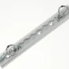 Discount Rail d'arrimage avec 2 anneaux/1 mousqueton 30x4,5cm