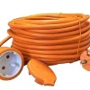 Hot ELECTRALINE Rallonge Prolongateur Jardín 25 MT avec Clapet - Section