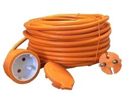 Hot ELECTRALINE Rallonge Prolongateur Jardín 25 MT avec Clapet - Section