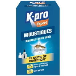 Discount K.PRO Recharge diffuseur anti-moustiques longue durée