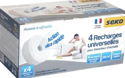 Recharge universelle pour absorbeur d'humidité (5x500g)
