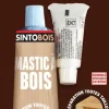 Sale SINTO Reconstitue bois mastic standard 66ml/80g blanc