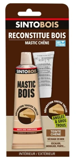 Online SINTO Reconstitue bois mastic standard 66ml/80g chêne