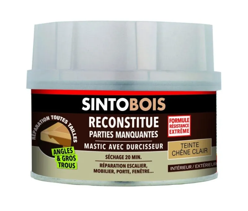 Online SINTO Reconstitue bois mastic standard 170 ml/190 g chêne