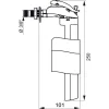 Best WIRQUIN Robinet flotteur alim.latérale compact servo-valve