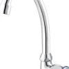 Outlet EDOUARD ROUSSEAU Robinet lave-mains haut Standard manuel chromé