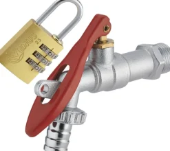 Outlet NOYON & THIEBAULT Robinet 1/4T. cadenassable M1/2 nez M3/4 D15 + cadenas code