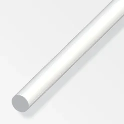 Best ALFER Rond plein 11,5mm PVC blanc 1m